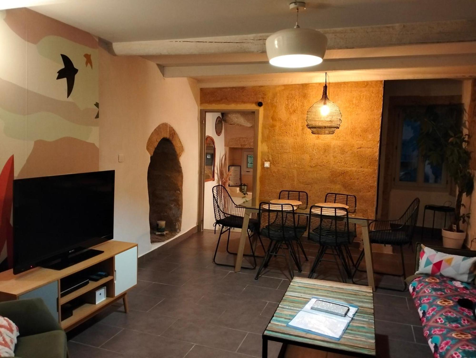Maison De Village Familiale Pont Du Gard, Toit Terrasse, Barbecue, Fibre Вер-Пон-дю-Гар Екстер'єр фото